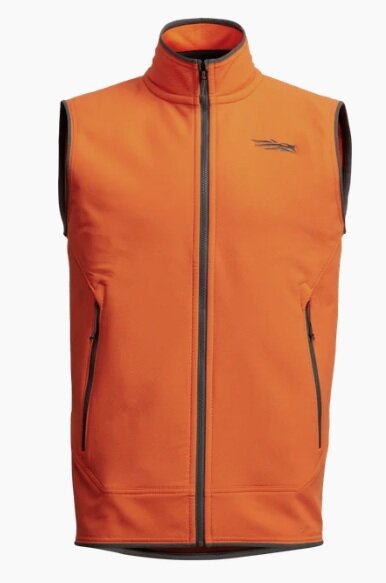 Sitka Alpha Fleece Vest -&nbsp;Blaze Orange
