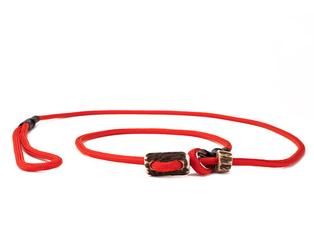 MystiqField trial Moxonlijn 6mm 150cm rood hoornstop