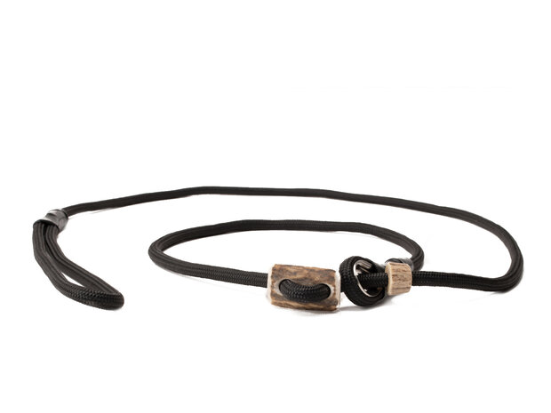 Mystique Field Trial Moxon 6mm 150cm Zwart met hoornstop