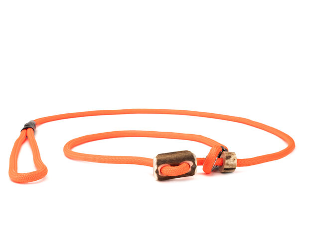 Mystique&reg; Field trial Moxonlijn 6mm 150cm Neon oranje met hoornstop