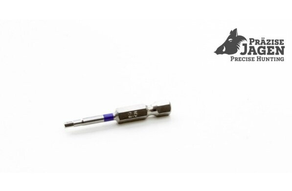 Pr&auml;zise Jagen Sechskant-Bit 2.5mm