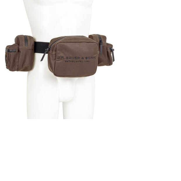  Sauer Jagdgurt jachtriem met tassen groen