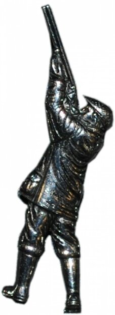 Pin Jager met geweer