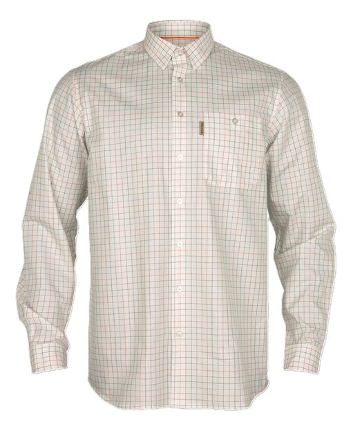 H&auml;rkila Portfield L/S Shirt - Mandarin Check