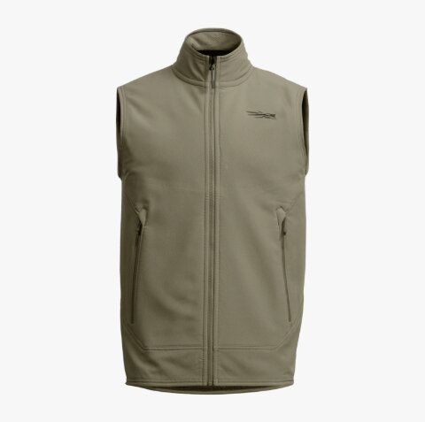 Sitka Alpha Fleece Vest - Dark Green Sage