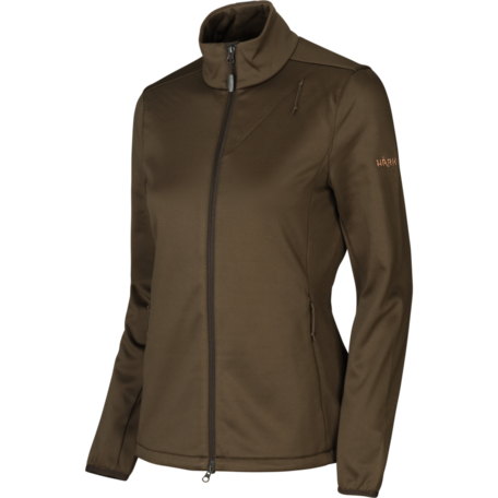 Harkila Njord dames fleece vest Willow green