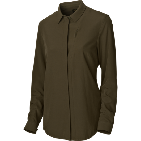 Harkila Herlet Tech dames overhemd Willow green 