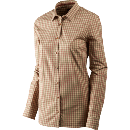 Harkila Selja Dames L/S check overhemd Moonlight rose check