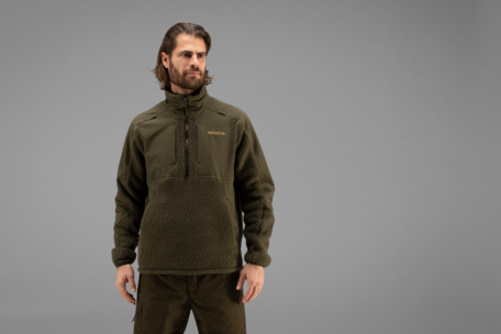 Härkila Polar 1/2 rits fleece trui Willow geen 