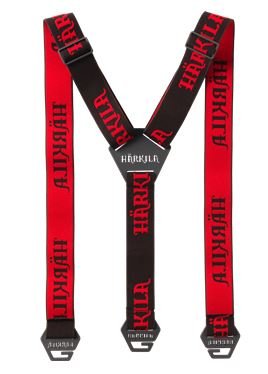 Harkila Tech bretels, shadow brown/red