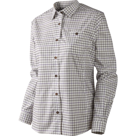 Lancaster Lady L/S shirt Blackberry Check