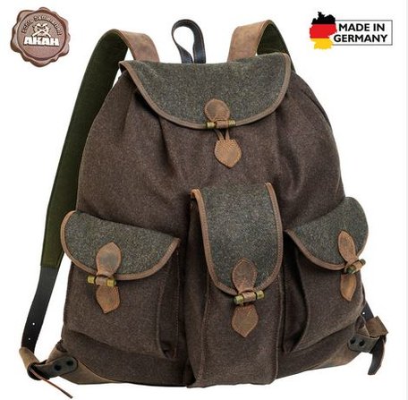 Loden rugzak de luxe 52x52