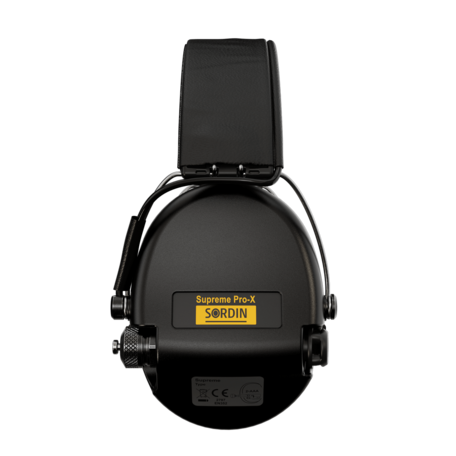 Sordin Supreme Pro X zwart leren hoofdband