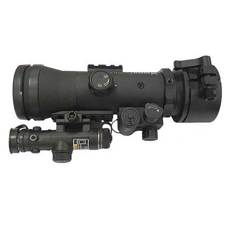 Dipol DN34 Pro zwart wit met Rusan montage