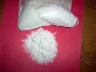  Flock reparatiekit gans wit 50 gram