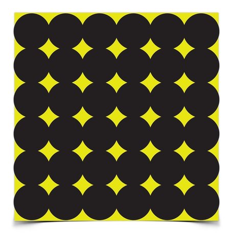 Shoot-N-C 1 inch Repair Pasters/doel stickers 432 stuks
