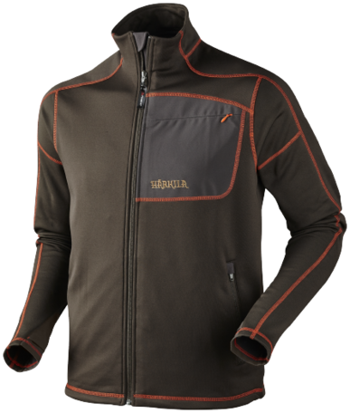 Harkila Svarin Fleece vest / donker bruin