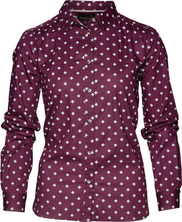 Seeland Erin dames overhemd, Chocolate Tile