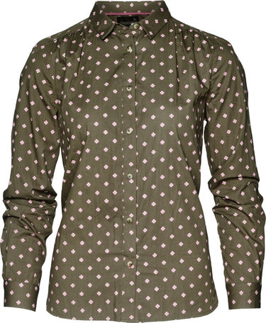 Erin Lady shirt, Green Tile