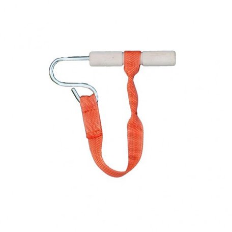 Wild Sleephaak hand nylon-rvs 40cm