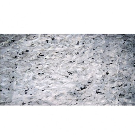 Camouflagenet stealth sneeuw met wit binnennet 1,5x6mtr